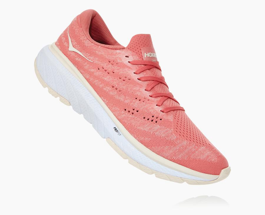 Tenis Corrida Hoka One One Feminino Laranja/Branco - Cavu 3 - 031-OYLVJI